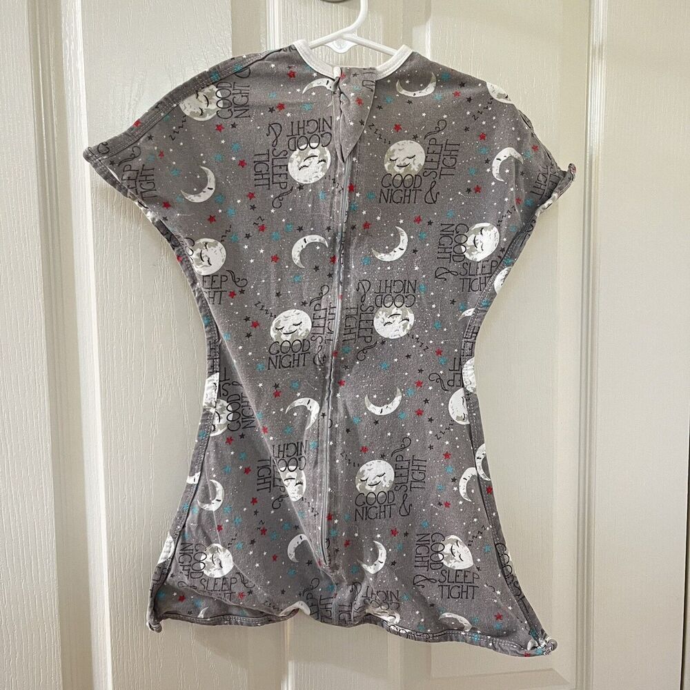 Sleeping Baby Goodnight Moon Zipadee-Zip Swaddle Sleep Sack Transition XS 3-6M